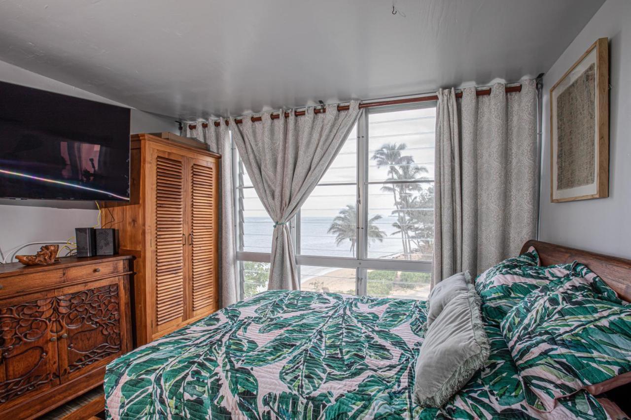 Breezy Beachfront Bali-Style Haven 180 Degree Oceanview Hau'ula Exteriér fotografie
